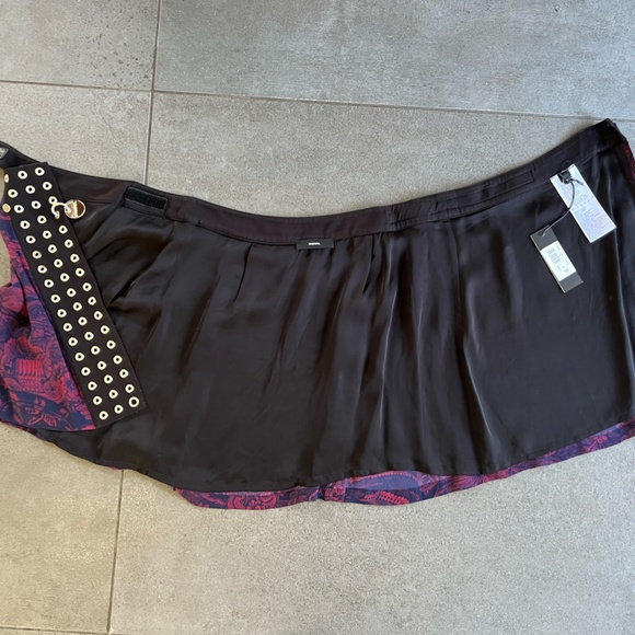 DIESEL SKIRT WITH A DRESS AND DECORATIVE ELEMENTS - Picture 3 of 8